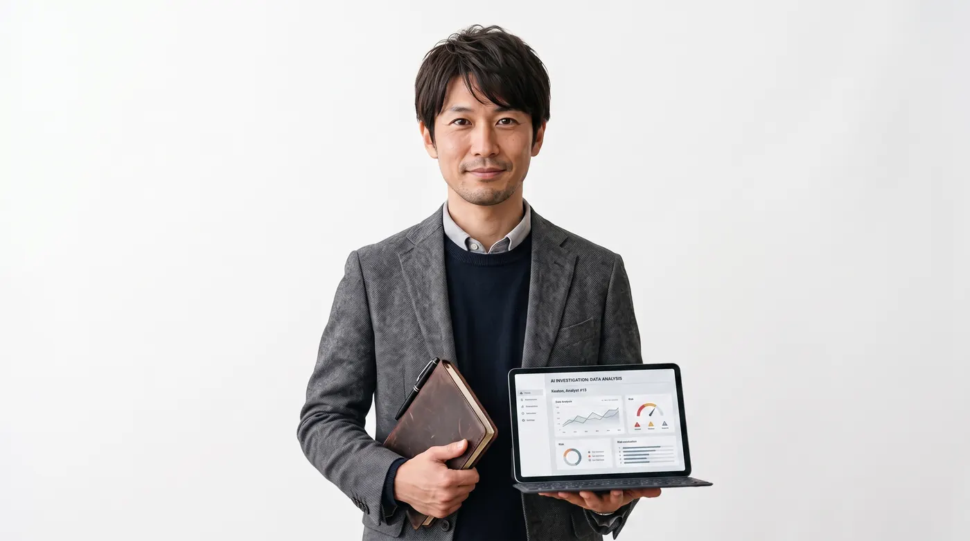 キートン 得意分野と愛用品