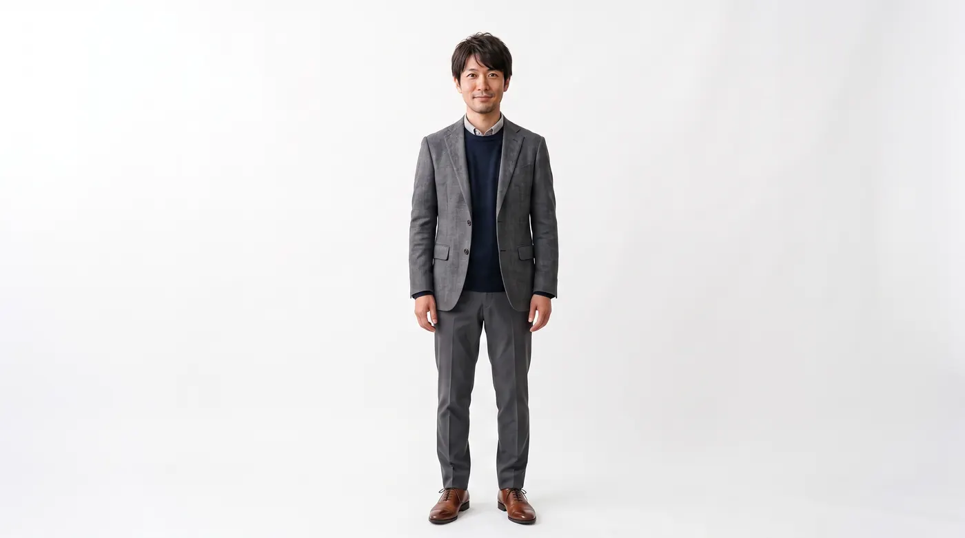 キートン 全身